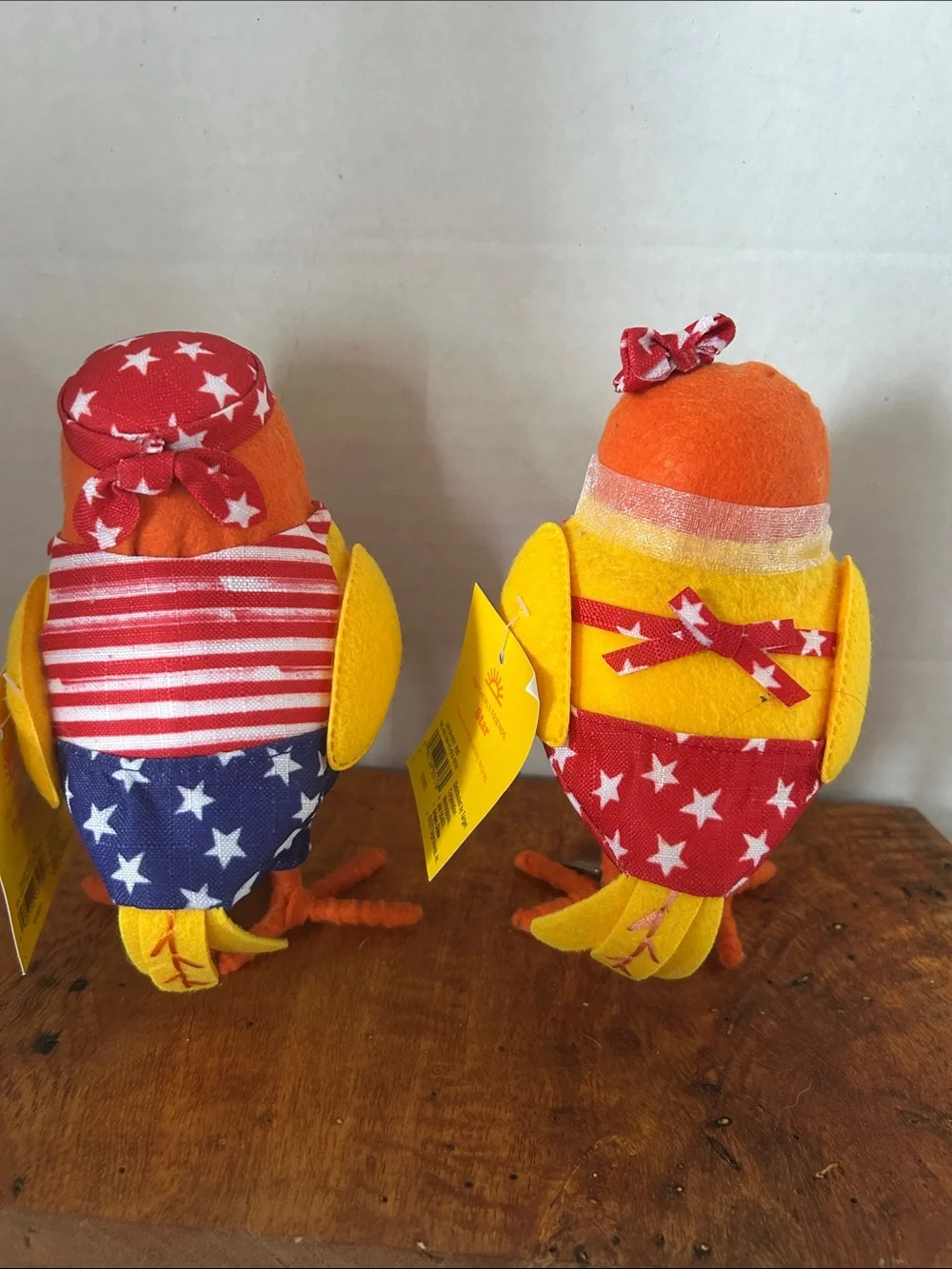 NWT Target Featherly Friends Patriotic Chick Birds Star and Drummer